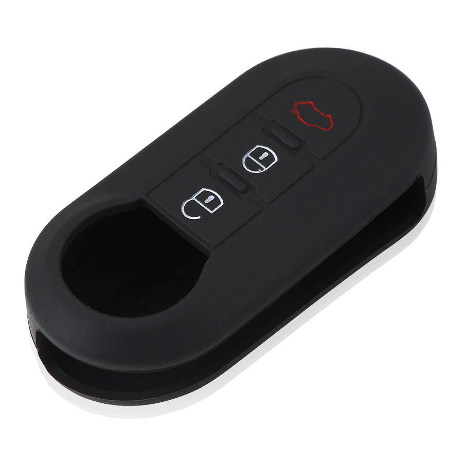 Silicone Car key cover Case For Fiat 500 grande punto stilo 500x panda ducato 3 Buttons remote auto folding Flip Key Blanks case
Silicone Car key cover Case For Fiat 500 grande punto stilo 500x panda ducato 3 Buttons remote auto folding Flip Key Blanks case