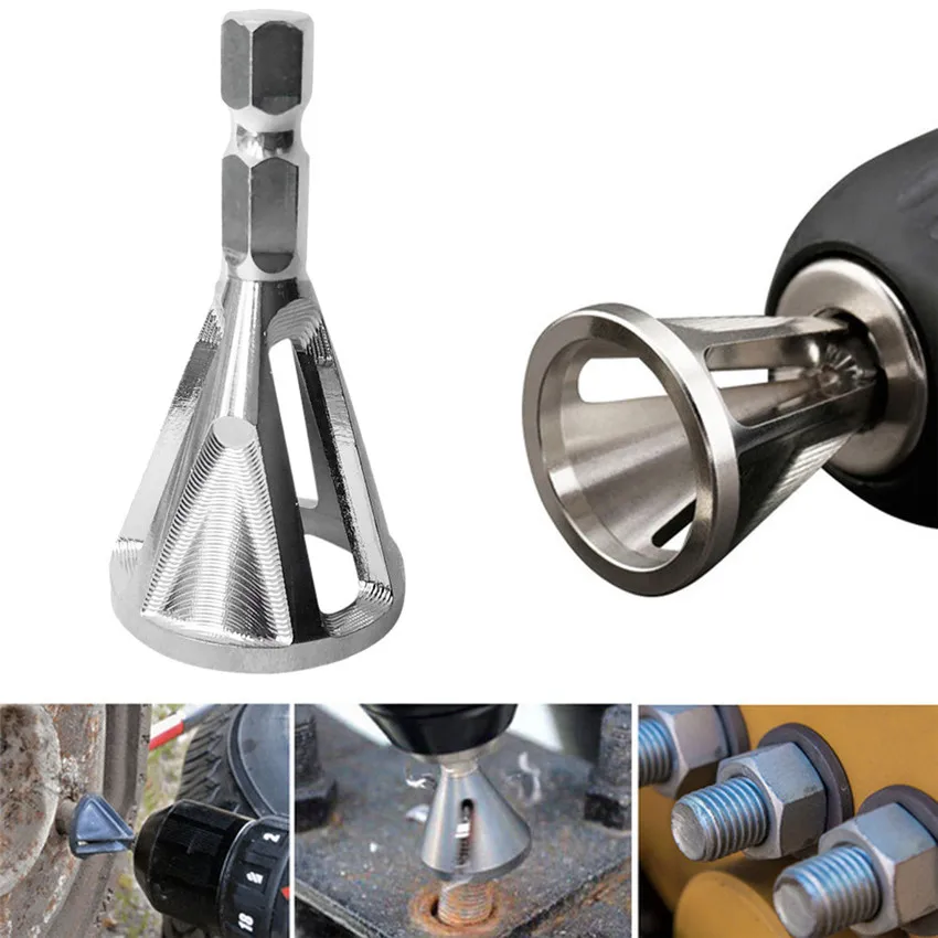 1PC Deburring External Chamfer Tool Stainless Steel Remove Burr Tools for Chuck Drill Bit Multifunction Hand Tools #1226 A#487
1PC Deburring External Chamfer Tool Stainless Steel Remove Burr Tools for Chuck Drill Bit Multifunction Hand Tools #1226 A#487