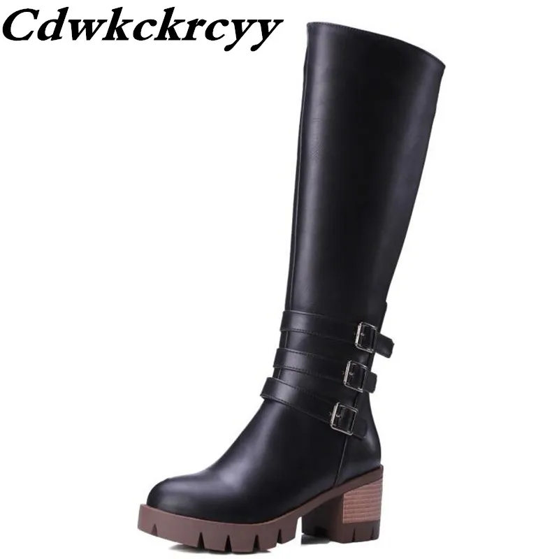 

Promotional products winter New pattern British style High-heeled Martin boots Leisure time Retro High cylinder Women Boots34-43