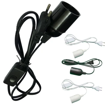 1.5m 3A/250V Power Cord E27 Lamp Bases EU/US Plug Hanglamp Suspension Socket Holder
1.5m 3A/250V Power Cord E27 Lamp Bases EU/US Plug Hanglamp Suspension Socket Holder
