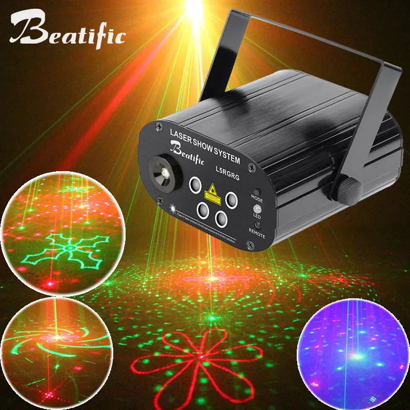 Mini Laser Show Projector Red Green Blue LED Party Dance Lights Disco Ball Stage Machine Sound Control and With Remote
Mini Laser Show Projector Red Green Blue LED Party Dance Lights Disco Ball Stage Machine Sound Control and With Remote