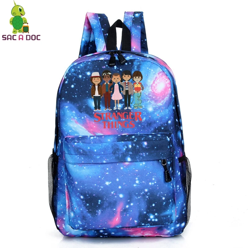 Galaxy Stranger Things School Bags for Teenage Girls Boys Travel Rucksack Children School Backpack Starry Night Book Bags
Galaxy Stranger Things School Bags for Teenage Girls Boys Travel Rucksack Children School Backpack Starry Night Book Bags