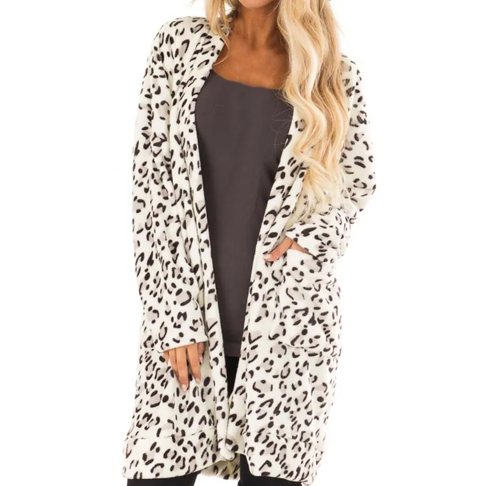 manteau femme hiver 2018 Womens Autumn Pocket Winter Long Sleeve Leopard Print Fashion Pocket Long Coat harajuku streetwear
manteau femme hiver 2018 Womens Autumn Pocket Winter Long Sleeve Leopard Print Fashion Pocket Long Coat harajuku streetwear