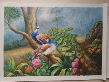 100% handpainted painting animal tow peacock tree landscape pure manual oil painting classical handmade oil painting
100% handpainted painting animal tow peacock tree landscape pure manual oil painting classical handmade oil painting