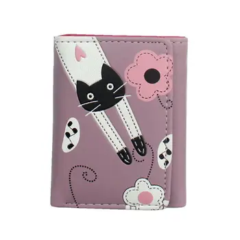 2018 new women cute cartoon cat style coin purse girl clutch short wallet change purse Ladies PU leather card holder handbag 35#
2018 new women cute cartoon cat style coin purse girl clutch short wallet change purse Ladies PU leather card holder handbag 35#