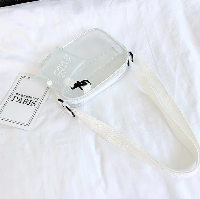 Transparent PVC Clear Woman Crossbody Bags HTB1Y0TeblCw3KVjSZFuq6AAOpXam - Transparent PVC Clear Woman Crossbody Bags