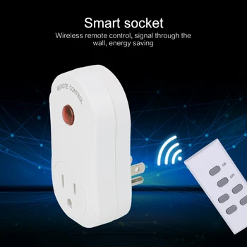 5 pcs smart socket 90/110V/120V 10A US plug Wireless Remote Control Power Socket Home Apply US Plug Outlet Switch New
5 pcs smart socket 90/110V/120V 10A US plug Wireless Remote Control Power Socket Home Apply US Plug Outlet Switch New