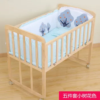 5Pcs/Set Pure Cotton Crib Bumper Removable Baby Bed Bumper Thickened Baby Bedding Baby Room Decor Newborn Kids Cartoon Safe
5Pcs/Set Pure Cotton Crib Bumper Removable Baby Bed Bumper Thickened Baby Bedding Baby Room Decor Newborn Kids Cartoon Safe