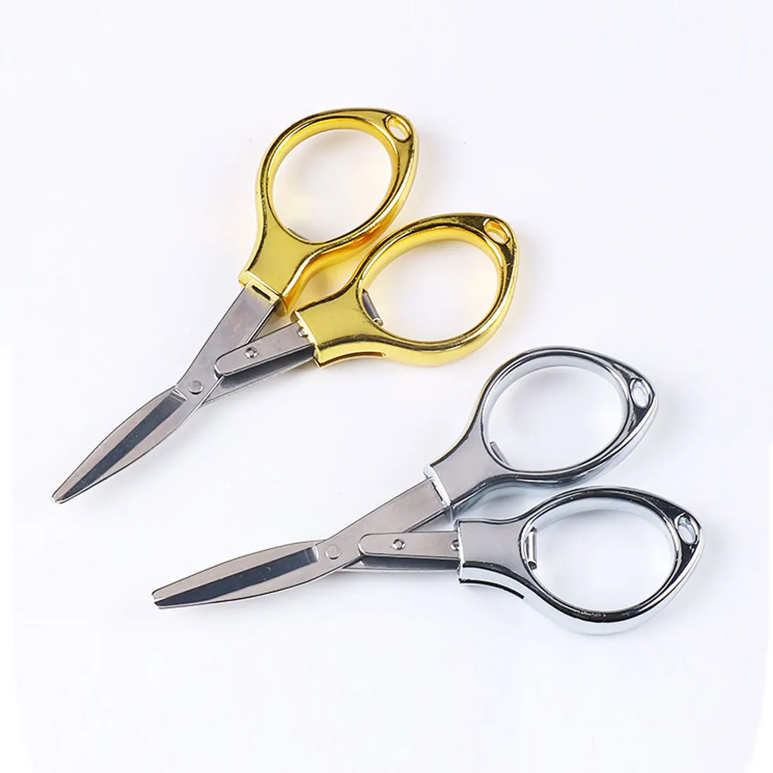 Mini Stainless Steel Folding Scissors Keychain Fishing Scissor Cutter Camping Tool Card Package Hand Tools
Mini Stainless Steel Folding Scissors Keychain Fishing Scissor Cutter Camping Tool Card Package Hand Tools