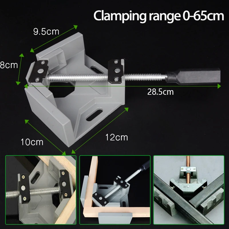 Photo Frame Right Angle Clamp Adjustable Woodworking Picture Fixing Corner Tools
Photo Frame Right Angle Clamp Adjustable Woodworking Picture Fixing Corner Tools