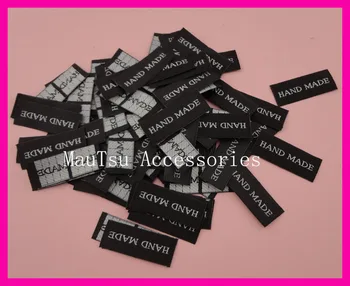 300PCS 1.6cm*4.0cm Black Satin Ribbon Label with embroidered white color "handmade" for Marked DIY items
300PCS 1.6cm*4.0cm Black Satin Ribbon Label with embroidered white color "handmade" for Marked DIY items