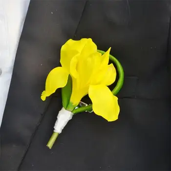 DIY Artificial PU Iris Flowers Groom Boutonniere Bride Wrist Flowers Bridesmaid Corsages Party Flowers Decoration for wedding
DIY Artificial PU Iris Flowers Groom Boutonniere Bride Wrist Flowers Bridesmaid Corsages Party Flowers Decoration for wedding