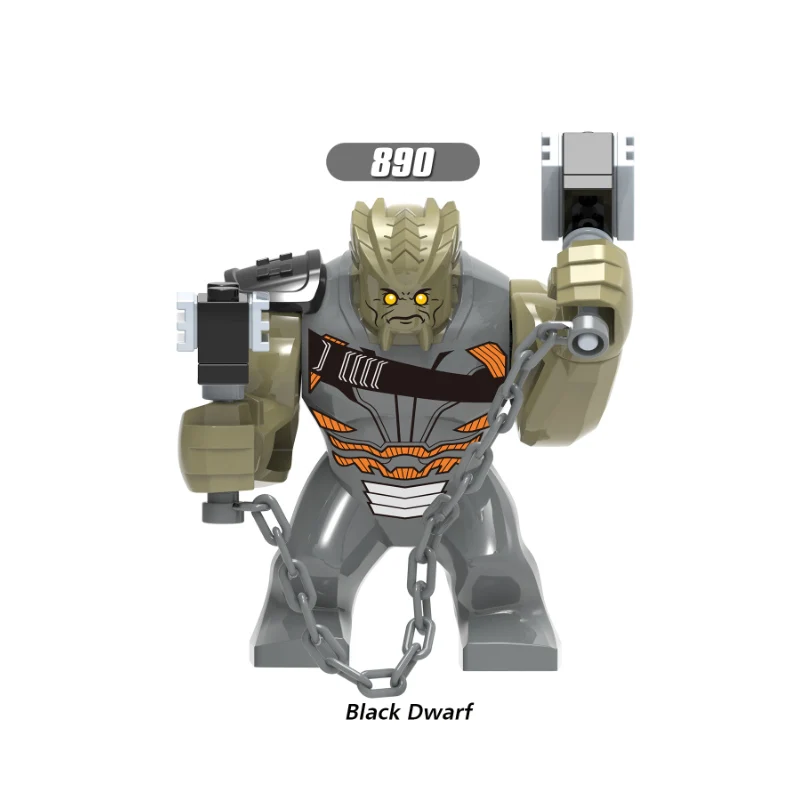 Single Sale Legoing Super Heroes Big Size Black Dwarf Venom Hulk Armored Thanos Building Blocks Bricks Toys for Children 
Single Sale Legoing Super Heroes Big Size Black Dwarf Venom Hulk Armored Thanos Building Blocks Bricks Toys for Children