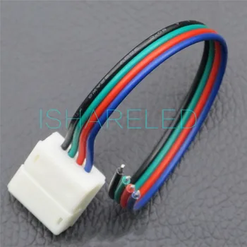 500pcs 4pin RGB Led Strip Single-Connector Adapter with 15cm wire Cable for strip
500pcs 4pin RGB Led Strip Single-Connector Adapter with 15cm wire Cable for strip