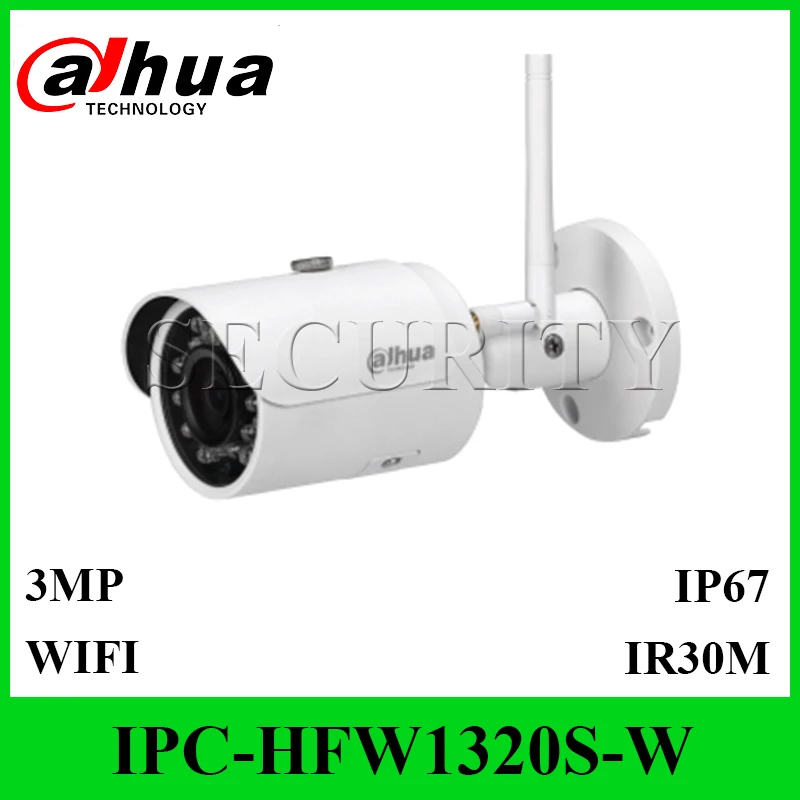DaHua IPC-HFW1320S-W 3MP Mini Bullet IP Camera Day / Night Infrared CCTV Camera Compatible IP67 Waterproof Security Camera Syste
DaHua IPC-HFW1320S-W 3MP Mini Bullet IP Camera Day / Night Infrared CCTV Camera Compatible IP67 Waterproof Security Camera Syste
