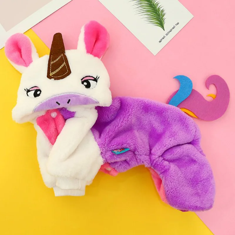 Unicorn Pet Dog Clothes Costume Dress Clothes For Small Dogs Medium Soft Warm Fleece Pet Clothing Cute Funny Clothes Supply
Unicorn Pet Dog Clothes Costume Dress Clothes For Small Dogs Medium Soft Warm Fleece Pet Clothing Cute Funny Clothes Supply