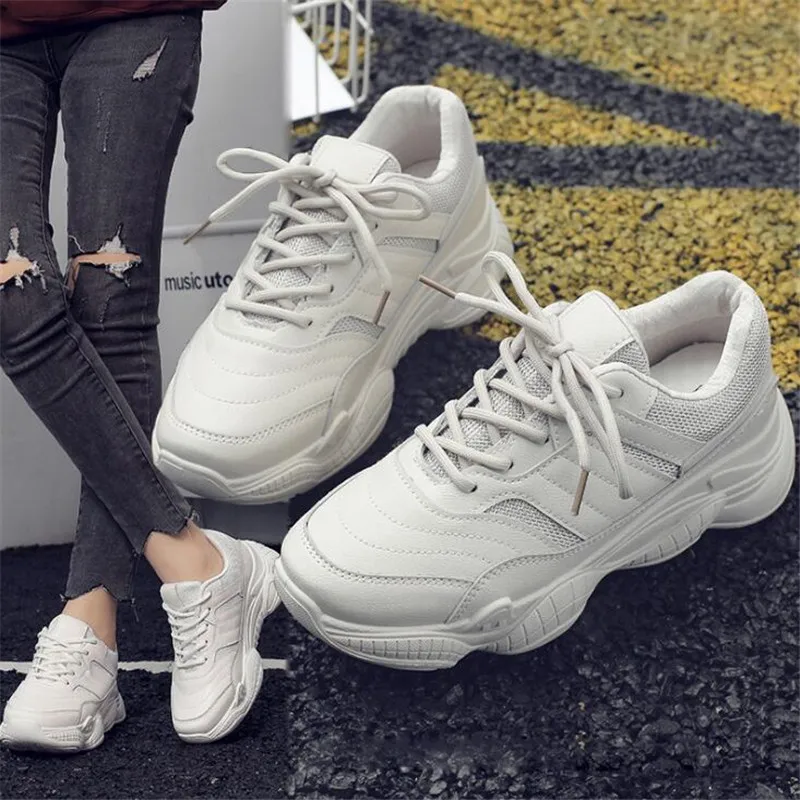 DIWEINI 2019 Shoes White Shoe Women Fashion Brand Retro Platform Sneaker Lady Autumn footwear Beige Breathable chaussure Soft
DIWEINI 2019 Shoes White Shoe Women Fashion Brand Retro Platform Sneaker Lady Autumn footwear Beige Breathable chaussure Soft