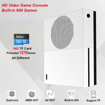TV Video Game Console Support HDMI&AV Out Built-in 600 Classic Games Handheld Game Player with 16GB Card Include 1270 Games
TV Video Game Console Support HDMI&AV Out Built-in 600 Classic Games Handheld Game Player with 16GB Card Include 1270 Games