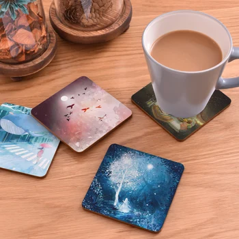 CFen A's 1 pc High Quality Wood Coaster Cup Holder Non-slip heat proof coffee drink Coasters Mat Pad hand painted
CFen A's 1 pc High Quality Wood Coaster Cup Holder Non-slip heat proof coffee drink Coasters Mat Pad hand painted
