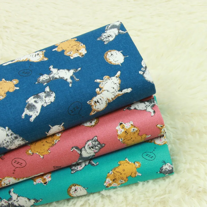 half yard thicken cotton fabric with cartoon dog print, handmade DIY patchwork bag garment cloth 100% cotton B28
half yard thicken cotton fabric with cartoon dog print, handmade DIY patchwork bag garment cloth 100% cotton B28