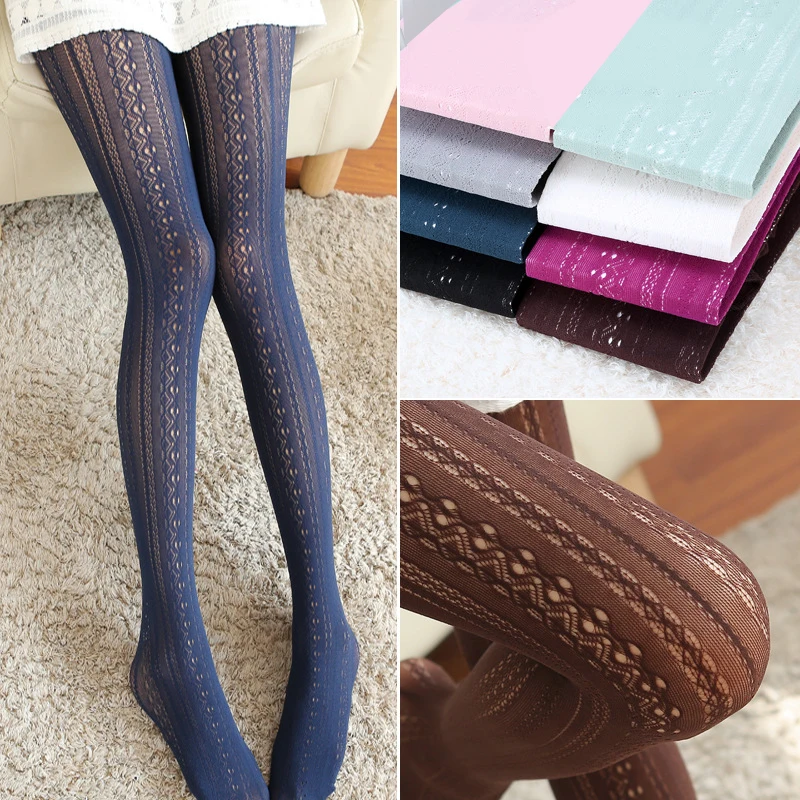 Sexy Hallow Out Tights Women Spring Autumn Style Women Girls Cute Black Navy Blue Knee Stockings Pantyhose Tights Female Pantys
Sexy Hallow Out Tights Women Spring Autumn Style Women Girls Cute Black Navy Blue Knee Stockings Pantyhose Tights Female Pantys