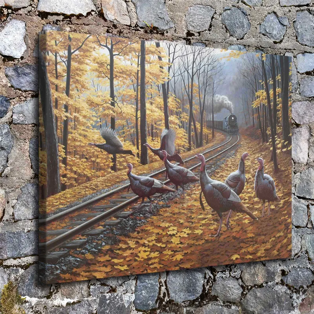 Wild Turkey Leaves 1P Paintings Print on Canvas HD Abstract Canvas Painting Office Wall Art Home Decor Wall Pictures
Wild Turkey Leaves 1P Paintings Print on Canvas HD Abstract Canvas Painting Office Wall Art Home Decor Wall Pictures