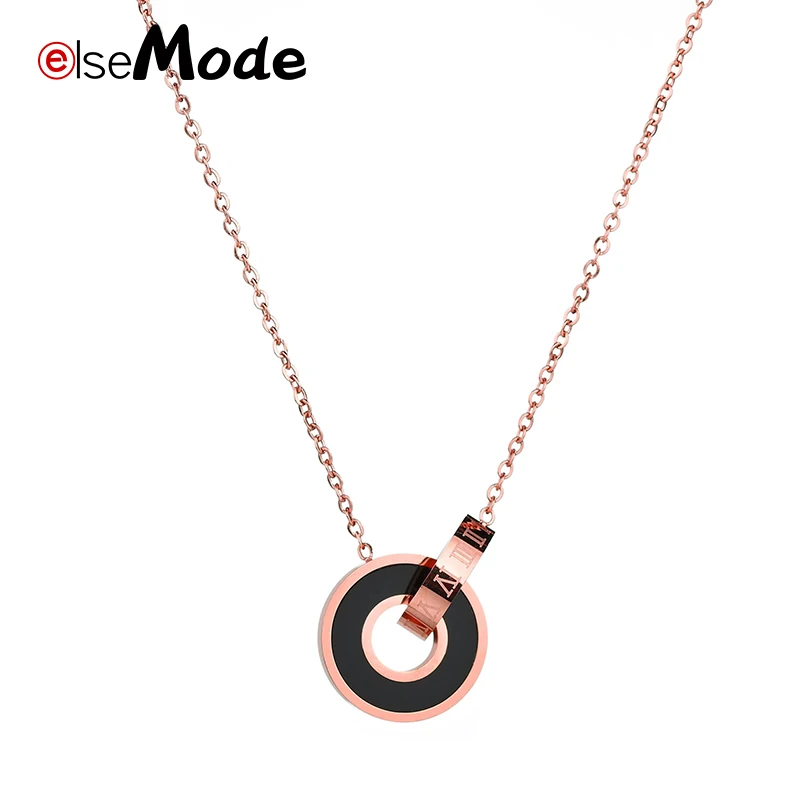 ELSEMODE Fashion 5 Style Titanium Steel Carter Love Roman Numerals Rose Gold Pendant Simple Necklace Women Screwdriver Jewelry
ELSEMODE Fashion 5 Style Titanium Steel Carter Love Roman Numerals Rose Gold Pendant Simple Necklace Women Screwdriver Jewelry