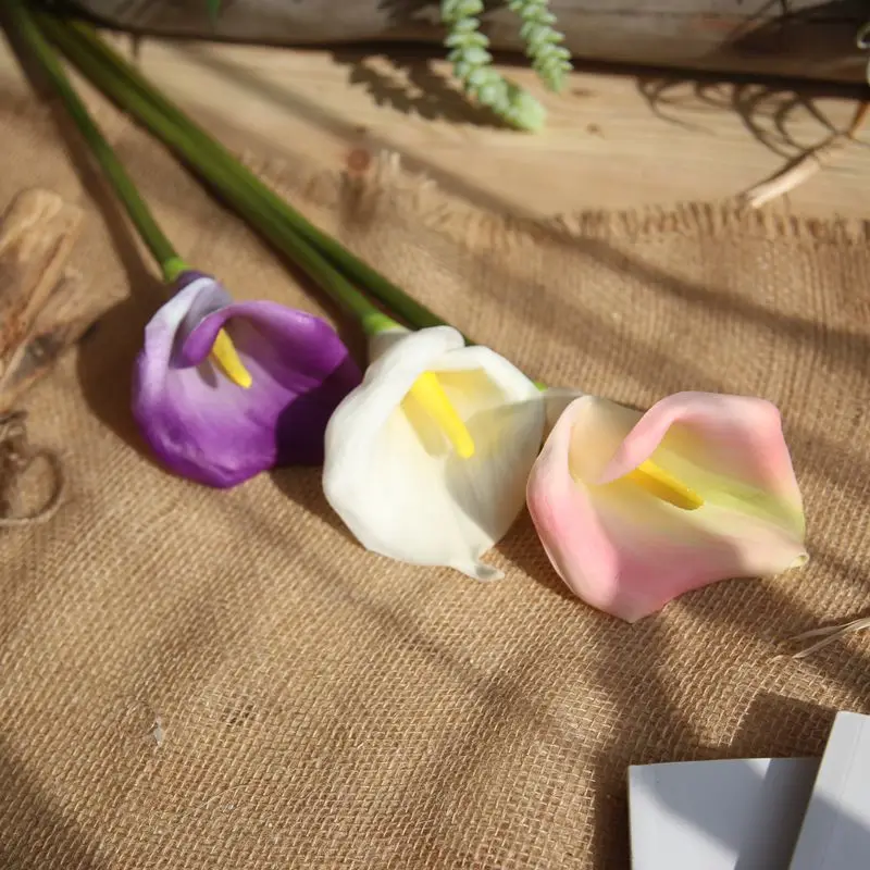 Hot Sale European Style Calla Colorful Decorative Party Flowers For Home Hotel Wedding Office Garden Decor
Hot Sale European Style Calla Colorful Decorative Party Flowers For Home Hotel Wedding Office Garden Decor