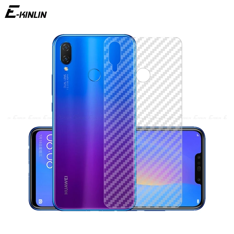 5 шт./лот мягкая задняя крышка протектор экрана для Huawei Nova 8i 7i 4e 3i 3e 3 Lite Plus 2017