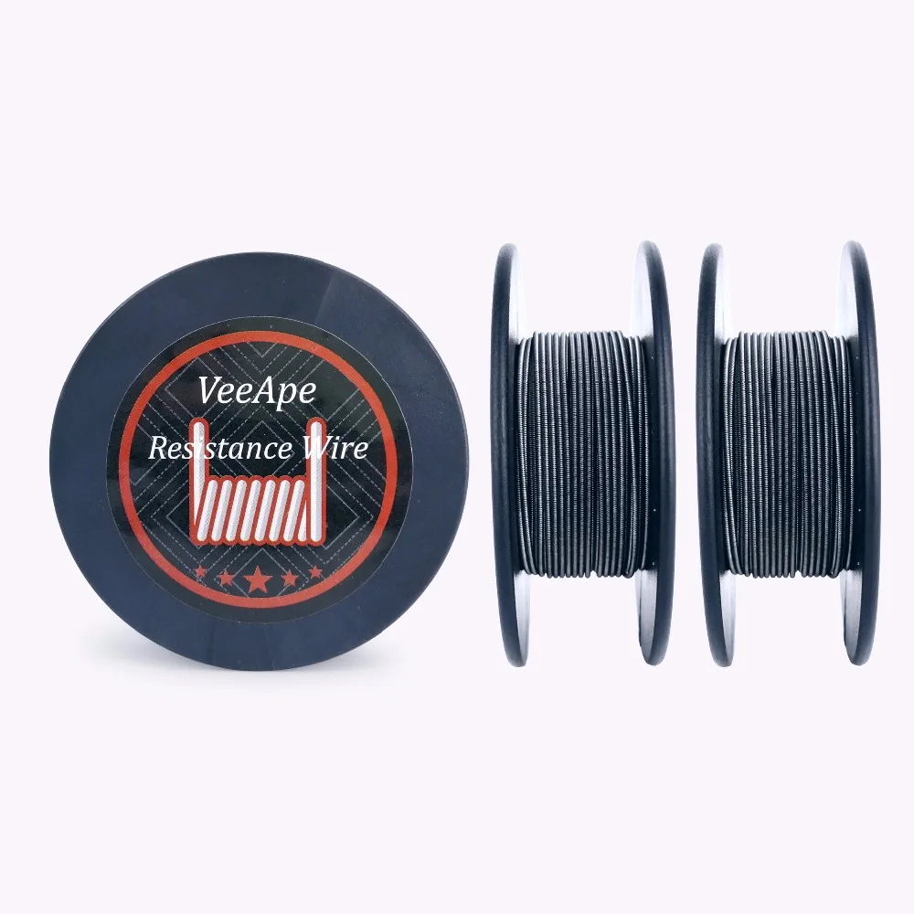 VEEAPE 15ft/roll 26+32GA KA1 Clapton Wire for Electronic Cigarette Heating Wire for DIY Atomizer Coil
VEEAPE 15ft/roll 26+32GA KA1 Clapton Wire for Electronic Cigarette Heating Wire for DIY Atomizer Coil