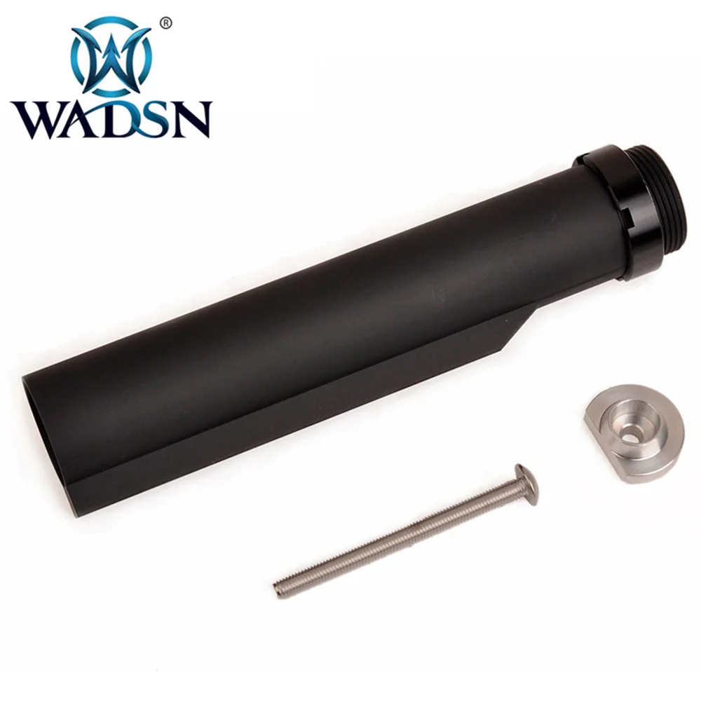 WADSN 6 Position Stock Pipe for Airsoft AEG M4/M16 Buffer Tube with Fixing Bolt WME07001 Hunting Accessories
WADSN 6 Position Stock Pipe for Airsoft AEG M4/M16 Buffer Tube with Fixing Bolt WME07001 Hunting Accessories