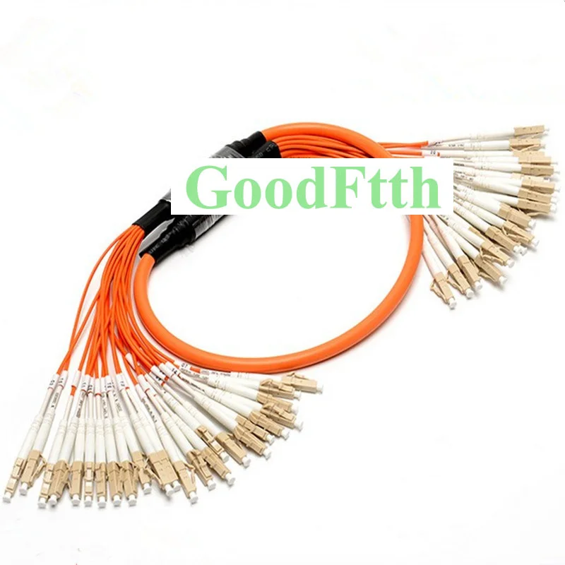 Fiber Patch Cord Jumper LC-LC Multimode 50/125 OM2 Trunk Breakout 2.0mm 24 Cores GoodFtth 30-100m
Fiber Patch Cord Jumper LC-LC Multimode 50/125 OM2 Trunk Breakout 2.0mm 24 Cores GoodFtth 30-100m