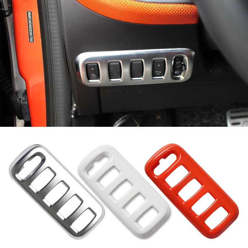Car headlight switch decoration for the new smart 453 fortwo forfour ABS multi-function control button modification accessories
Car headlight switch decoration for the new smart 453 fortwo forfour ABS multi-function control button modification accessories