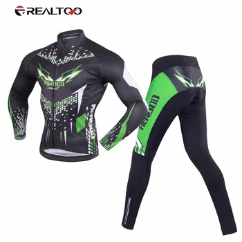 REALTOO Wind-proof Long Sleeve Bike Jersey Pants Set Men's Team Bicycle Clothes Bicycle Racing Cycling Paint Sportswear Set
REALTOO Wind-proof Long Sleeve Bike Jersey Pants Set Men's Team Bicycle Clothes Bicycle Racing Cycling Paint Sportswear Set