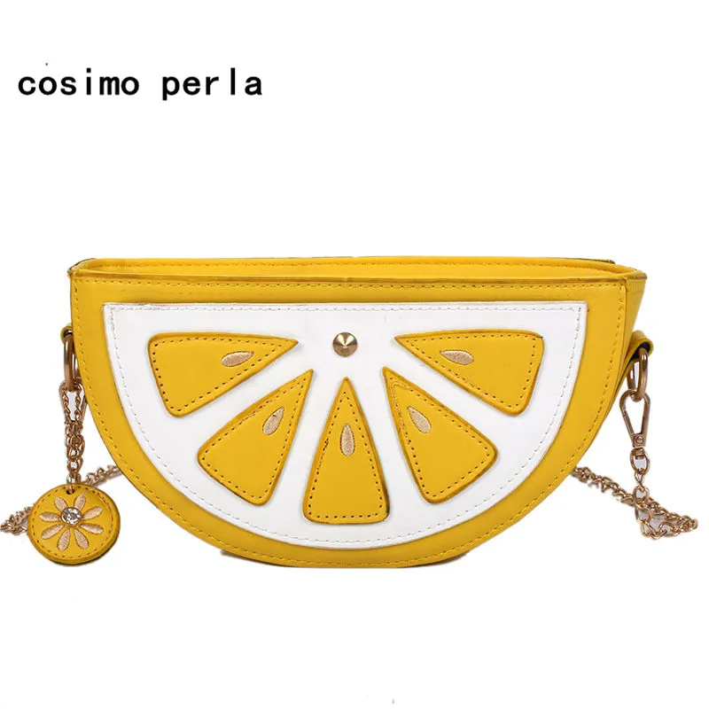 2019 Drop Ship Funny Flap Bags Watermelon Fruit Pattern Leather Lemon Crossbody Bags for Women Summer Mini Chains Shoulder Bag
2019 Drop Ship Funny Flap Bags Watermelon Fruit Pattern Leather Lemon Crossbody Bags for Women Summer Mini Chains Shoulder Bag