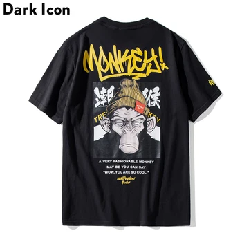 Dark Icon Cool Monkey Hip Hop Tshirt Men 2019 Summer New Printed Street Men T-shirt Short Sleeved Cotton Tee Shirts 4 Colors
Dark Icon Cool Monkey Hip Hop Tshirt Men 2019 Summer New Printed Street Men T-shirt Short Sleeved Cotton Tee Shirts 4 Colors