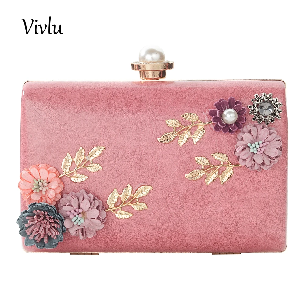 Evening Clutch Bags Flower Female Wedding Bag Metal PU Party Bag 2 Colors BG-048
Evening Clutch Bags Flower Female Wedding Bag Metal PU Party Bag 2 Colors BG-048