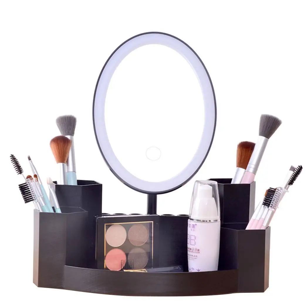 Portable Desktop Makeup Mirror USB Charging led light makeup mirror Professional 1000 mAh Cosmetic mirrors
Portable Desktop Makeup Mirror USB Charging led light makeup mirror Professional 1000 mAh Cosmetic mirrors