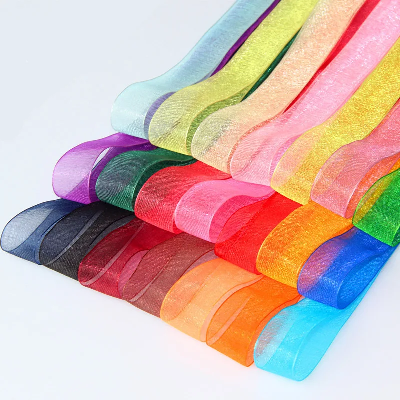 45m/lot 2cm Silk Tulle Organza Ribbon For Packaging Gift Cake Balloon Wedding Birthday Party Decor Crafts Packing Supplies
45m/lot 2cm Silk Tulle Organza Ribbon For Packaging Gift Cake Balloon Wedding Birthday Party Decor Crafts Packing Supplies