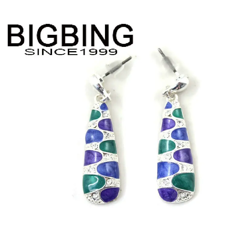 J039 BIGBING jewelry fashion exaggeration Color crystal stud earring high quality
J039 BIGBING jewelry fashion exaggeration Color crystal stud earring high quality