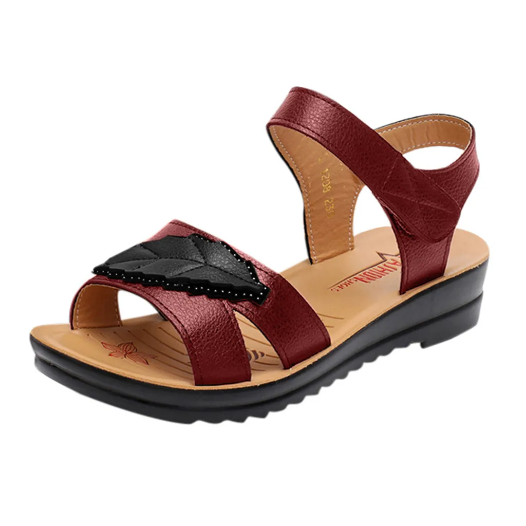 SAGACE Women Ladies Summer Fashion Leather Sandals Wedges Comfort Big Size Shoe Sewing Hook Loop Gladiator Roman Shoes May 17
SAGACE Women Ladies Summer Fashion Leather Sandals Wedges Comfort Big Size Shoe Sewing Hook Loop Gladiator Roman Shoes May 17