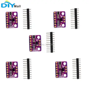 5pcs/lot GY-LSM303C 3-Axis 6DOF Acceleration Sensor Magnetometer Module I2C SPI Breakout Board for Arduino
5pcs/lot GY-LSM303C 3-Axis 6DOF Acceleration Sensor Magnetometer Module I2C SPI Breakout Board for Arduino