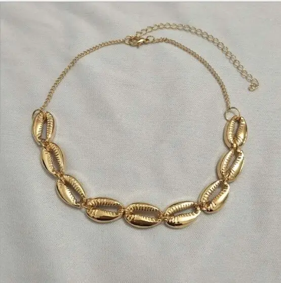 1pc New Fashion Sea Shell Choker Necklace Rope Chain Natural Seashell Jewelry Simple Collar Necklace for Women 8529
1pc New Fashion Sea Shell Choker Necklace Rope Chain Natural Seashell Jewelry Simple Collar Necklace for Women 8529