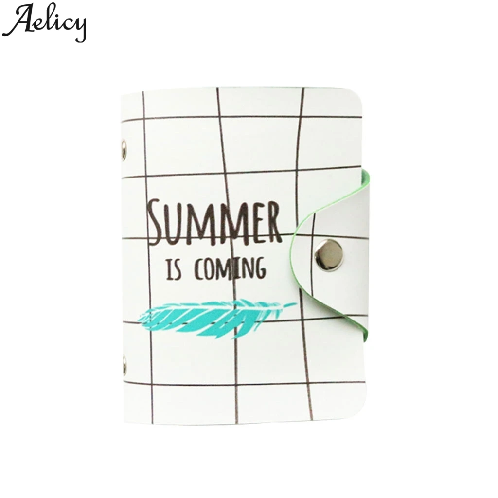 Aelicy Women Card Case Designed Letter Print Soft Leather Credit Card Holders Business Fashion Large Capacity Card Case New
Aelicy Women Card Case Designed Letter Print Soft Leather Credit Card Holders Business Fashion Large Capacity Card Case New