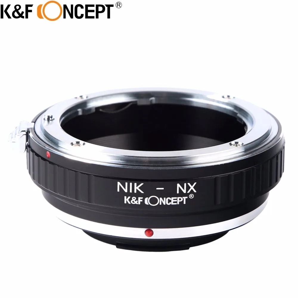 K&F CONCEPT Camera Lens Mount Adapter Ring for Nikon NX (AI-NX) Mount Lens to for Samsung NX Lens Camera Body
K&F CONCEPT Camera Lens Mount Adapter Ring for Nikon NX (AI-NX) Mount Lens to for Samsung NX Lens Camera Body