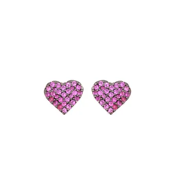 UMGODLY Fashion Luxury Brand Full Micro Cubic Zirconia Heart Shape Stud Earrings Women Fashion Yao Chen Collection Jewelry
UMGODLY Fashion Luxury Brand Full Micro Cubic Zirconia Heart Shape Stud Earrings Women Fashion Yao Chen Collection Jewelry