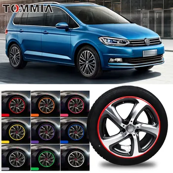 8M Car Wheel Hub Rim Edge Protector Ring Tire Strip Guard Rubber Decals For Volkswagen Touran
8M Car Wheel Hub Rim Edge Protector Ring Tire Strip Guard Rubber Decals For Volkswagen Touran