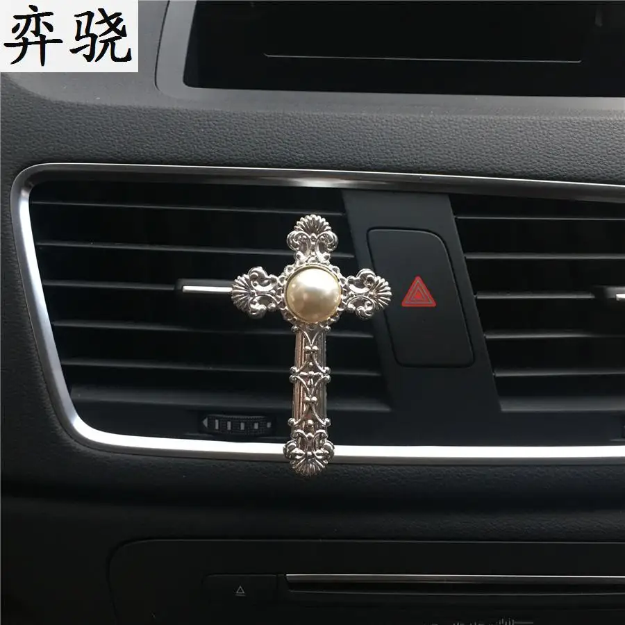 Metal cross car decorative perfume seat car air freshener Cross religion faith automobile Car perfume Clip styling 100 Original
Metal cross car decorative perfume seat car air freshener Cross religion faith automobile Car perfume Clip styling 100 Original