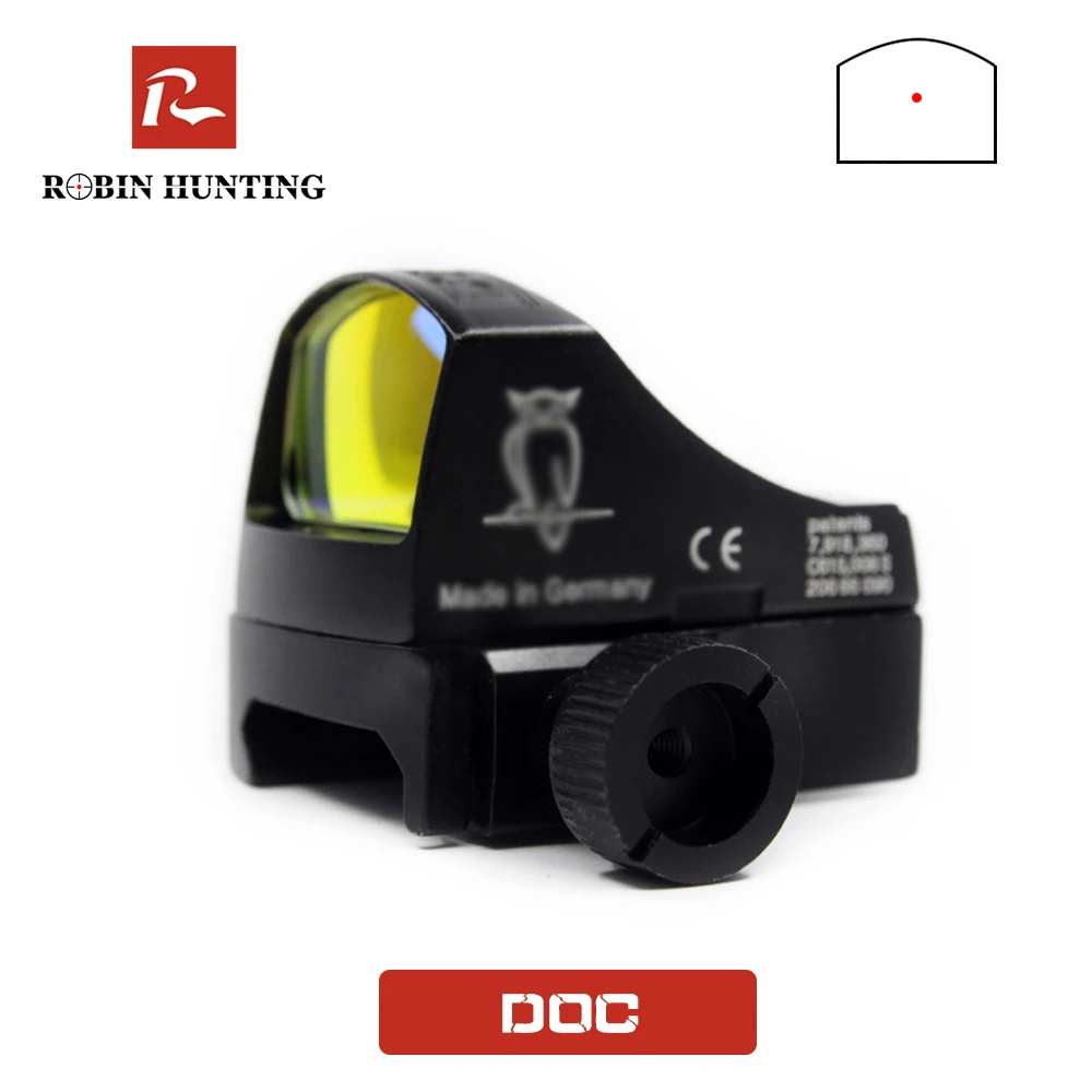 DOC Red Dot sight Optical Sight With 20mm Dovetail Rail Mount For Pistol Airsoft Holographic Dot Sight Hunting Scope Red Dot
DOC Red Dot sight Optical Sight With 20mm Dovetail Rail Mount For Pistol Airsoft Holographic Dot Sight Hunting Scope Red Dot