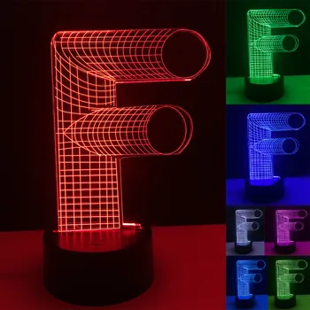 Novelty 3D Bulb Alphabet Letter F Lamp 7 Color Changing Dimming Desk Table Led Night Light Child Baby Christmas New Year Present
Novelty 3D Bulb Alphabet Letter F Lamp 7 Color Changing Dimming Desk Table Led Night Light Child Baby Christmas New Year Present